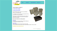 Desktop Screenshot of escapepackaging.com